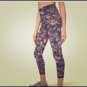 Lululemon floral illusion align pants